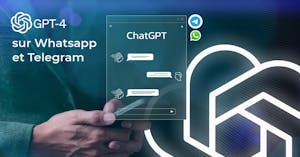 ChatGPT sur Whatsapp et Telegram : l'IA qui vous accompagne partout, tout le temps !