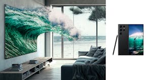 Compre uma das novas Samsung TV que deseja e escolha que smartphone Galaxy quer de oferta!